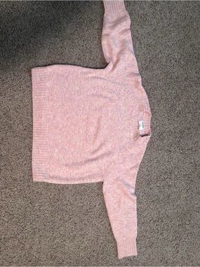 Old Navy Pink Marled Crewneck Sweater